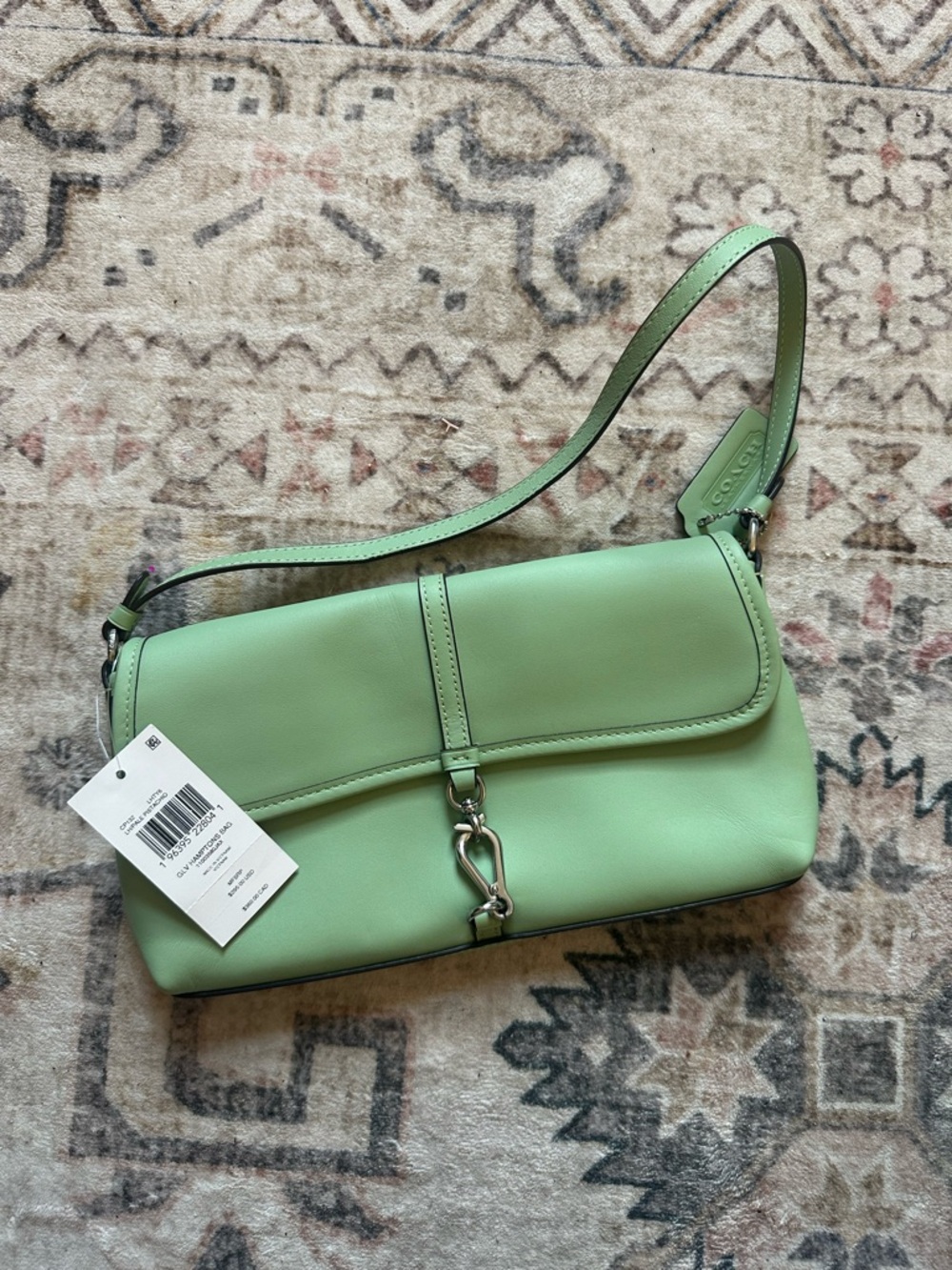 SOLD - Coach Hampton Bag (Pistachio)